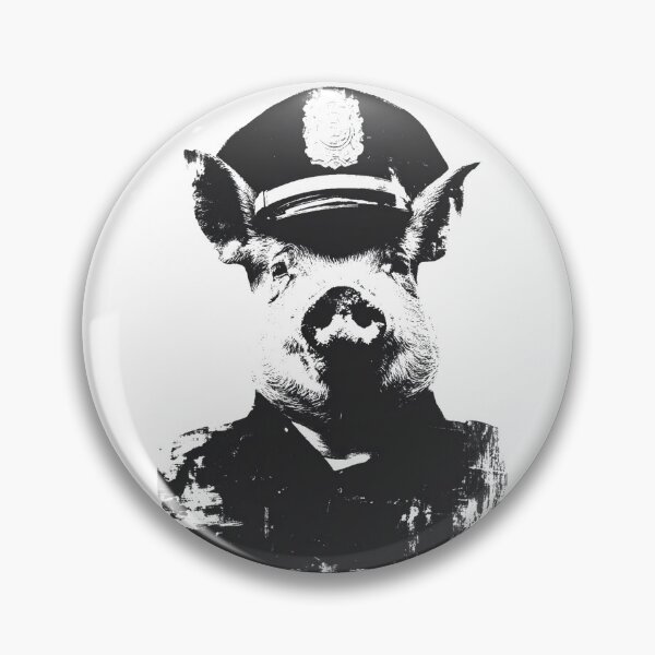 Item preview, Street Cop Pig designed and sold by NF Designs Studio DTF.