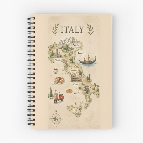 Item preview, Country Map – Cultural Icons Illustration designed and sold by KWW SHOP.