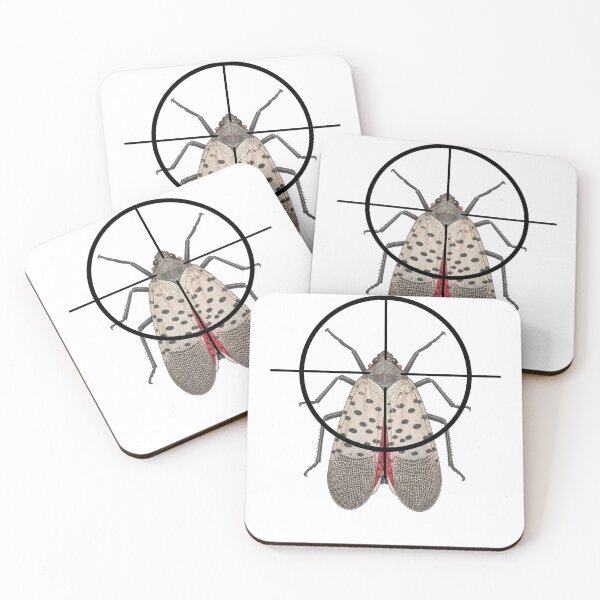 Item preview, Spotted Lanternfly Target Reticle - Funny Pest Control Hunter Graphic designed and sold by HideawayMtn.