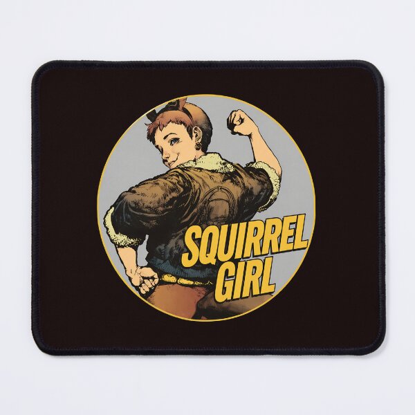 Item preview, Squirrel Girl Comic Heroine Power Pose Art designed and sold by FlipStrawSpot.