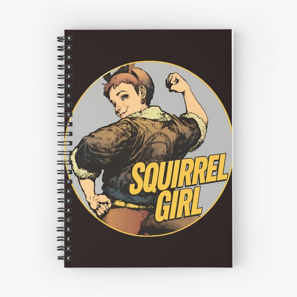 Item preview, Squirrel Girl Comic Heroine Power Pose Art designed and sold by FlipStrawSpot.