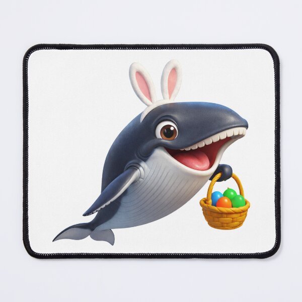 Item preview, Sei Whale Easter Bunny designed and sold by Sillytoe.