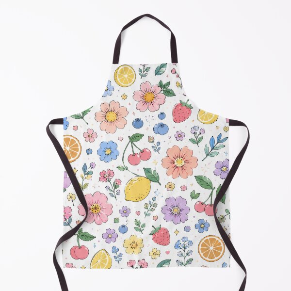 Item preview, Cute Floral Fruit Garden Pattern designed and sold by Skyrocketz.