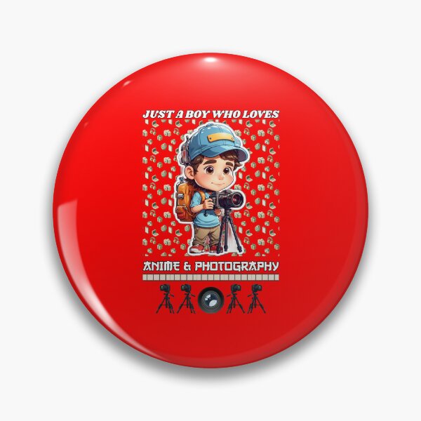 Item preview, Just a Boy Who Loves Anime and Photography designed and sold by Tokyotopia.