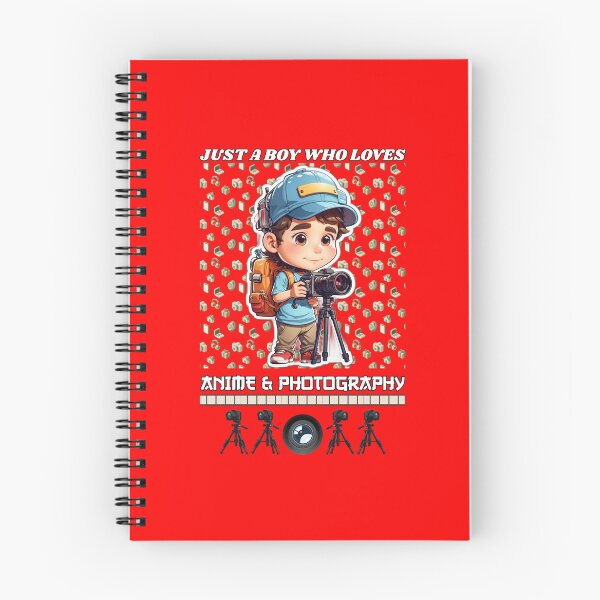 Item preview, Just a Boy Who Loves Anime and Photography designed and sold by Tokyotopia.
