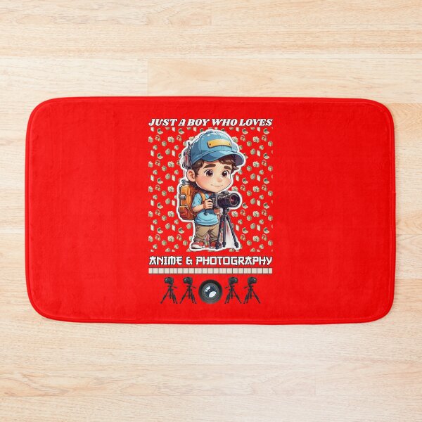 Item preview, Just a Boy Who Loves Anime and Photography designed and sold by Tokyotopia.