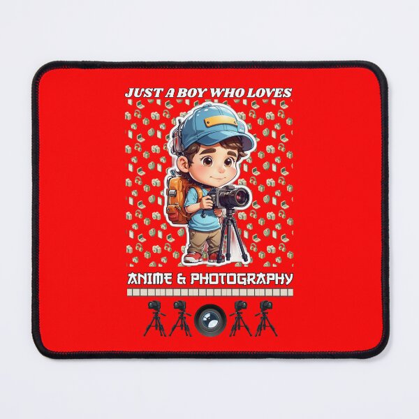 Item preview, Just a Boy Who Loves Anime and Photography designed and sold by Tokyotopia.
