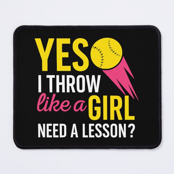 Item preview, softball girl designed and sold by kiakuki.