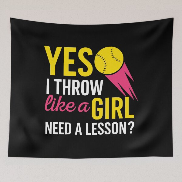 Item preview, softball girl designed and sold by kiakuki.