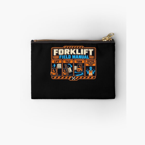Item preview, Pretend You Meant That Forklift Field Manual designed and sold by elderberry.