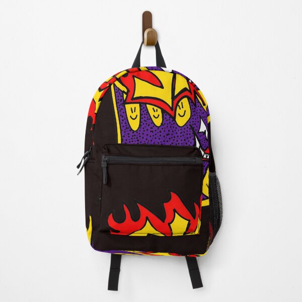 Item preview, SKRG Graffiti Bat Flames Monster Art designed and sold by FlipStrawSpot.