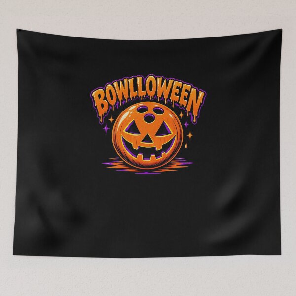 Item preview, Jack O Lantern Bowling Ball BOWLLOWEEN designed and sold by elderberry.