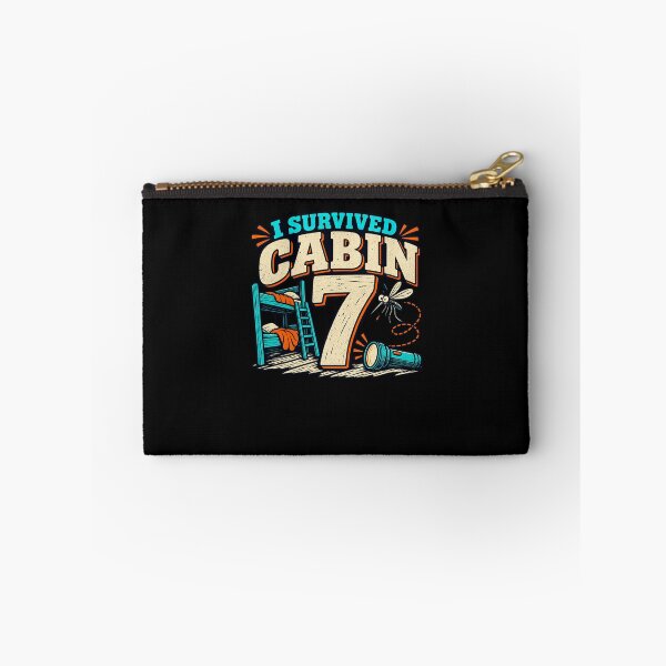 Item preview, Funny Survived Cabin 7 Summer Camp Humor Art designed and sold by elderberry.
