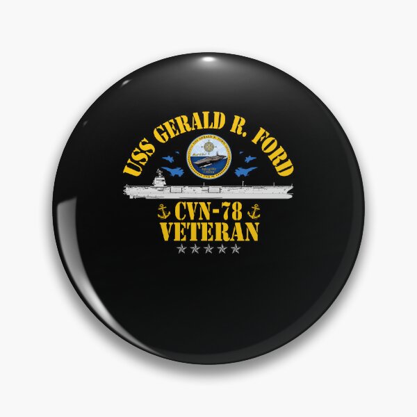 Item preview, USS Gerald R Ford CVN-78 Veteran Aircraft Carrier Navy Design designed and sold by Osstaramilua.