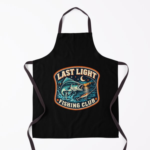 Item preview, Last Light Angler Club Lake Fishing Emblem designed and sold by elderberry.
