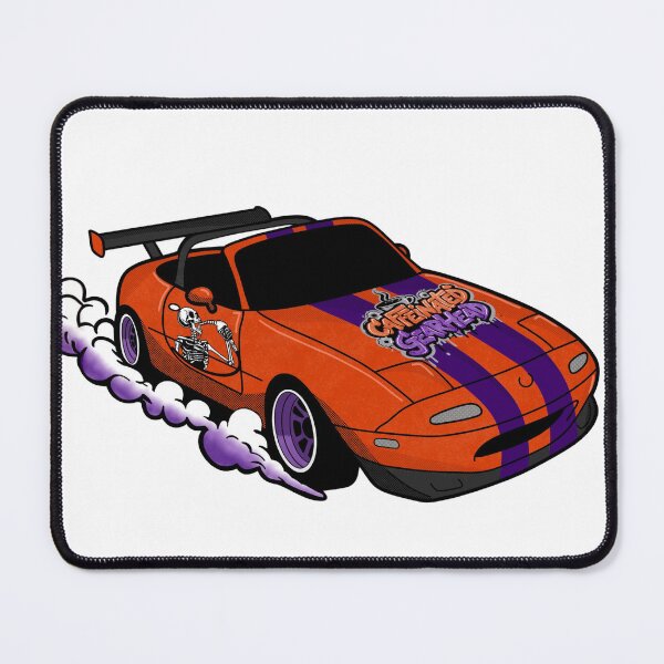 Item preview, Orange Mazda Miata designed and sold by CaffeinatedGearhead.