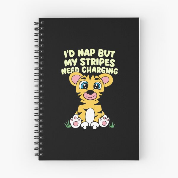 Item preview, Tiger Cub Charging Stripes designed and sold by NestifyHubStudio.