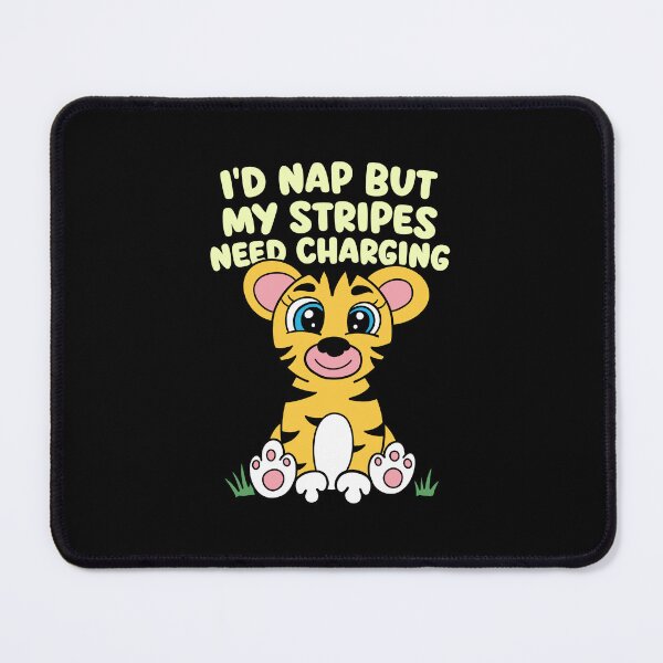 Item preview, Tiger Cub Charging Stripes designed and sold by NestifyHubStudio.