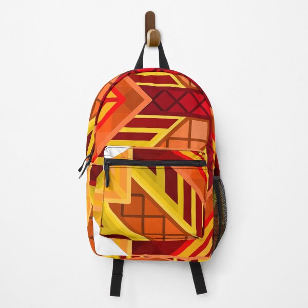 Item preview, Red and Yellow Geometric Design - Version 1 designed and sold by JayMakesTiktok.