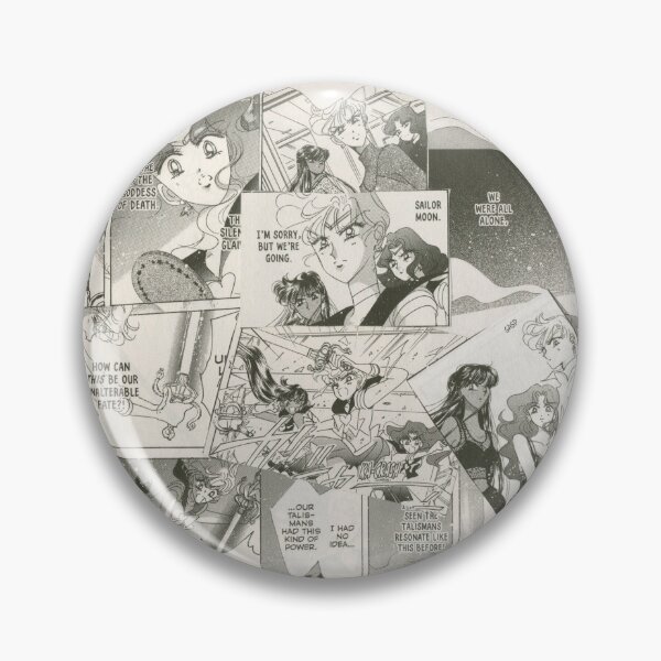 Item preview, Sailor Uranus, Neptune, and Pluto Manga Collage designed and sold by dreamitingalaxy.