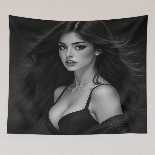 Item preview, Anya in Gray | Black and White Beauties designed and sold by KasaHunterHarem.