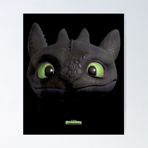 Item preview, Cute Black Dragon Big Green Eyes Fantasy Creature Design designed and sold by Ostericaimusa.
