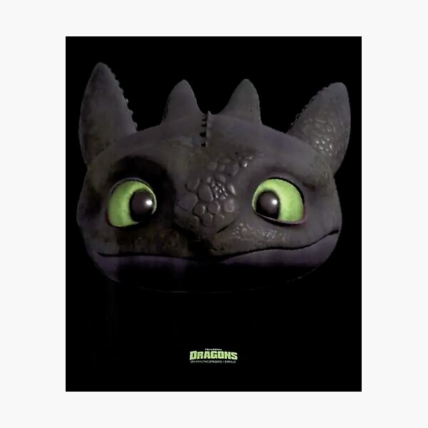 Item preview, Cute Black Dragon Big Green Eyes Fantasy Creature Design designed and sold by Ostericaimusa.