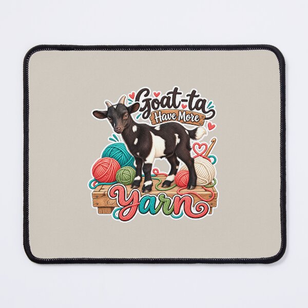 Item preview, Goat-ta Have More Yarn Goat Design designed and sold by SASS-Crochet.