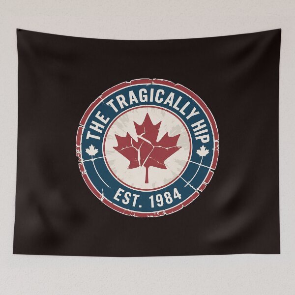 Item preview, The Tragically Hip Est 1984 Maple Leaf Emblem designed and sold by FlipStrawSpot.