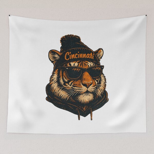Item preview, Cool Tiger Beanie Sunglasses Graphic  designed and sold by archabotte.