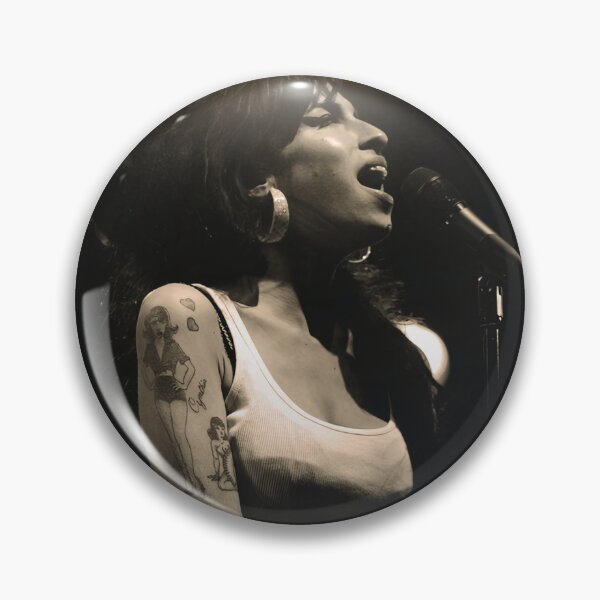 Item preview, Amy Winehouse Vintage Rock Singer Performing Live on Stage designed and sold by pioniksua.