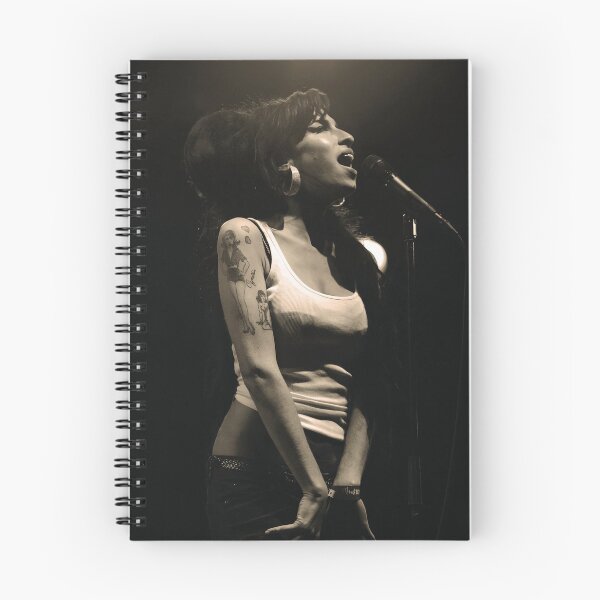Item preview, Amy Winehouse Vintage Rock Singer Performing Live on Stage designed and sold by pioniksua.