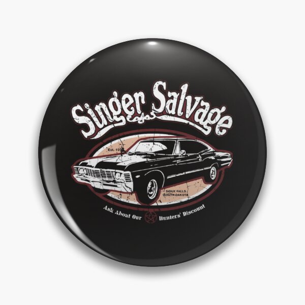 Item preview, Supernatural Impala Singer Salvage Spn designed and sold by Husxain.