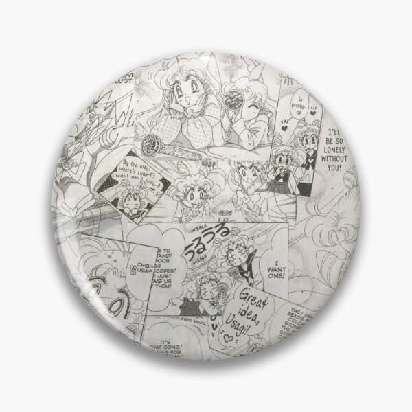 Item preview, Sailor Moon Chibi Moon Manga Collage designed and sold by dreamitingalaxy.