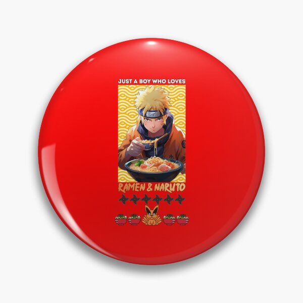 Item preview, Just a Boy Who Loves Ramen and Naruto designed and sold by Tokyotopia.