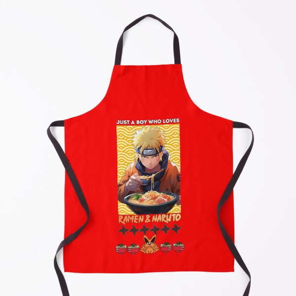 Aperçu de l'œuvre Un garçon qui aime les ramen et Naruto créée et vendue par Tokyotopia.