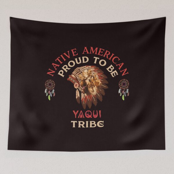 Item preview, Native American Proud Yaqui Tribe  designed and sold by ShophiaCrafts.