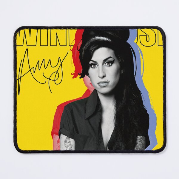 Item preview, Amy Winehouse Black and Yellow Vintage Music Poster designed and sold by pioniksua.