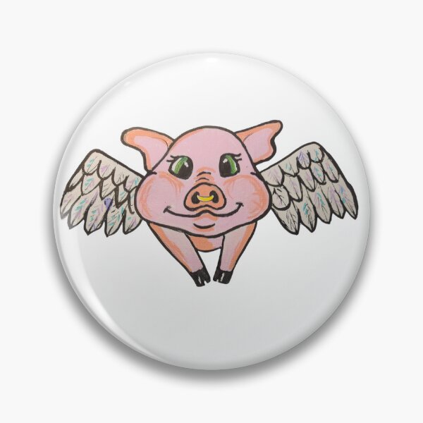 Item preview, Simon the Flying Pig designed and sold by DebSwinskiArt.