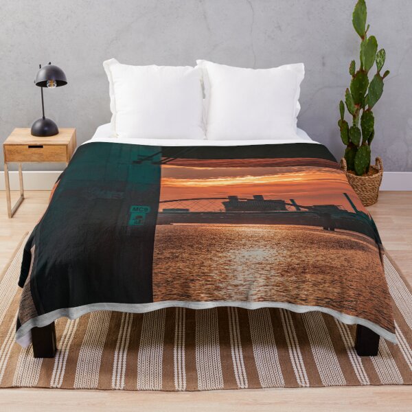 Item preview, Golden Sunset Framed Beneath Bridge Pillar designed and sold by Nightwindow.