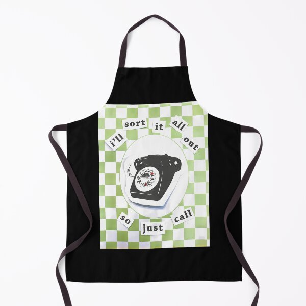 Item preview, Checkered Telephone Call Mental Health Support Vibe designed and sold by novaDesign004.