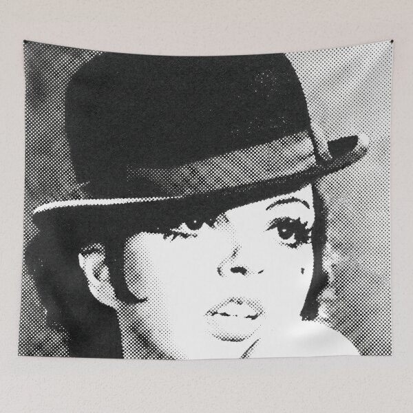 Item preview, Vintage Minnelli Sally Bowles Cabaret 1972 Graphic Halftone Print designed and sold by EdGraphy.