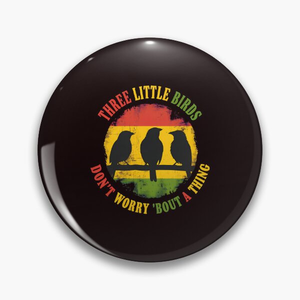 Item preview, Three Little Birds Don't Worry 'Bout A Thing designed and sold by ShophiaCrafts.