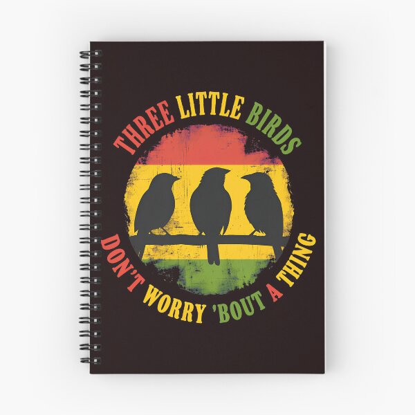 Item preview, Three Little Birds Don't Worry 'Bout A Thing designed and sold by ShophiaCrafts.