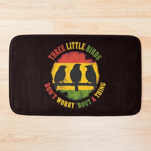 Item preview, Three Little Birds Don't Worry 'Bout A Thing designed and sold by ShophiaCrafts.