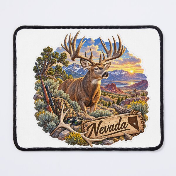 Item preview, Nevada Hunting & Fishing designed and sold by Whimspired By Paxx.