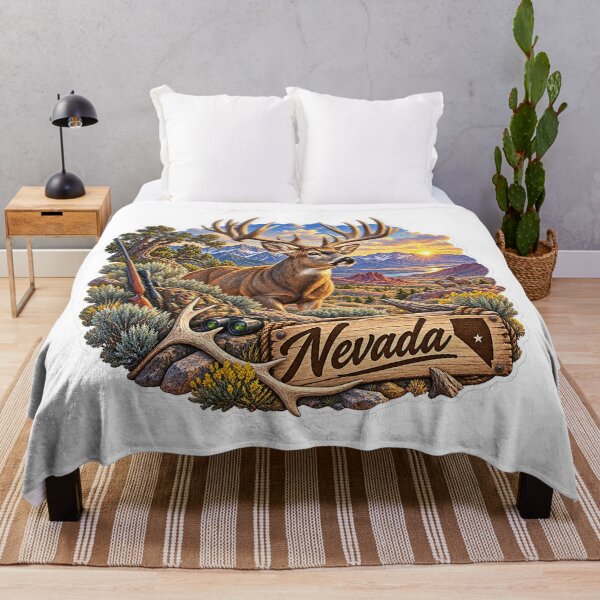 Item preview, Nevada Hunting & Fishing designed and sold by Whimspired By Paxx.