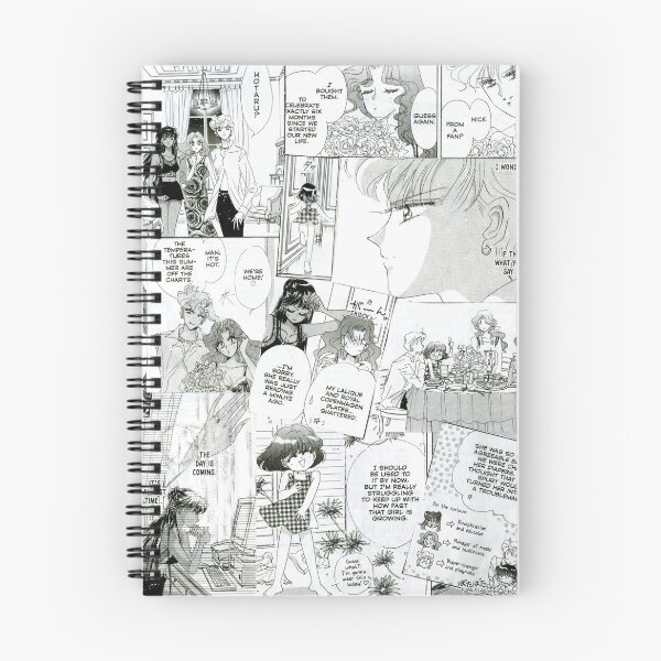 Item preview, Outer Planet Sailors Manga Collage designed and sold by dreamitingalaxy.