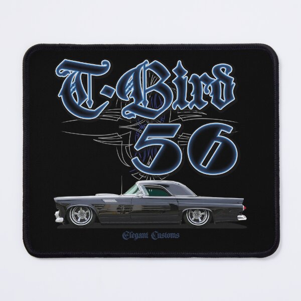 Item preview, 1956 Thunderbird 56 with text - Lowrider, Kustom, Hot Rod, Muscle Car designed and sold by Elegant Customs.