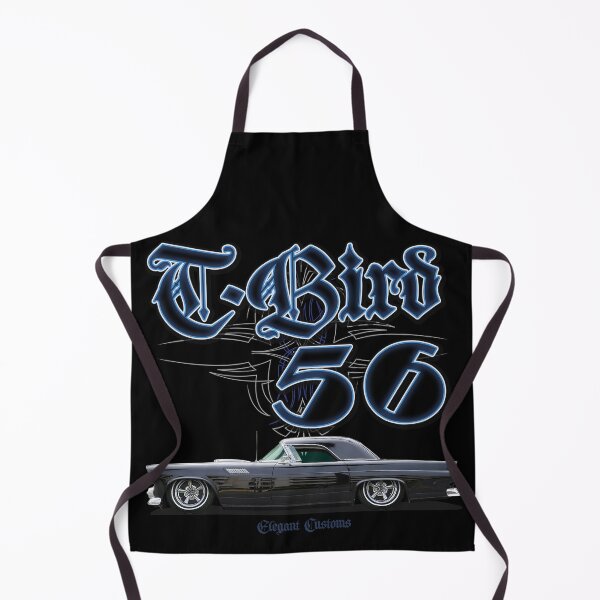 Artikelvorschau, 1956 Thunderbird 56 mit Text - Lowrider, Kustom, Hot Rod, Muscle Car entworfen und verkauft von Elegant Customs.